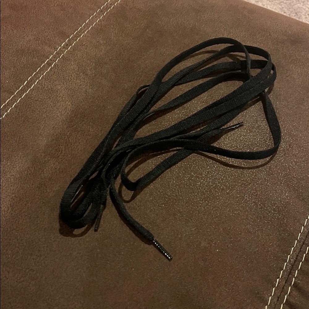45” Black Shoe Laces Shoeleaces Shoestrings new 1 Pair